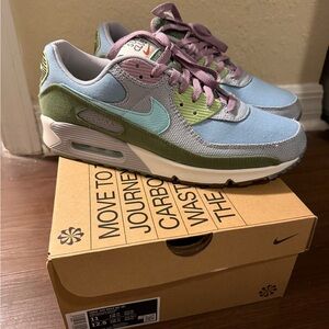 Nike Air Max 90 SE "Next Nature" Blue Wolf Grey